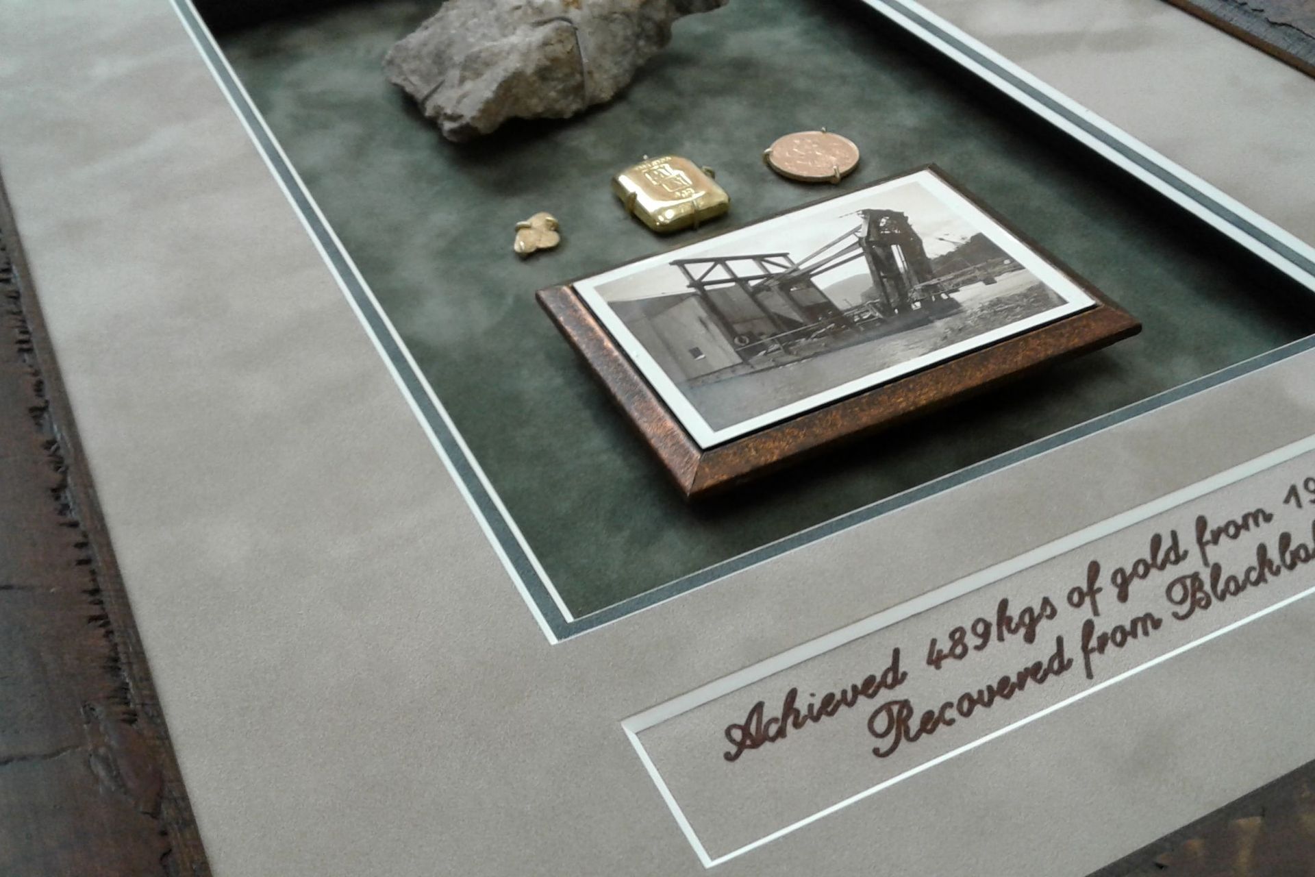 Family owned gold mining operation