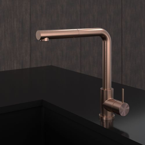 Oli 316 Kitchen Mixer Straight Spout