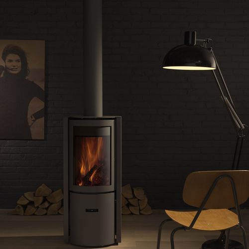 Stûv Compact One Freestanding Wood Fireplace