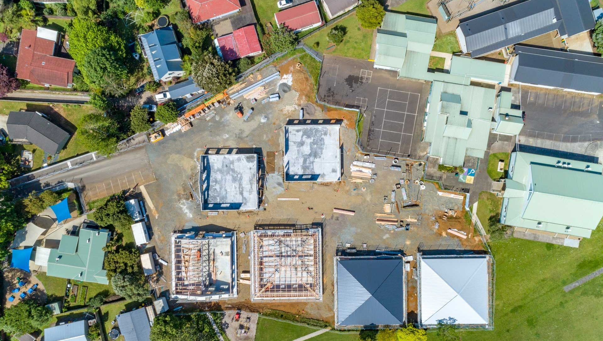 A-Line Construction - Red Hill Progress Photos banner