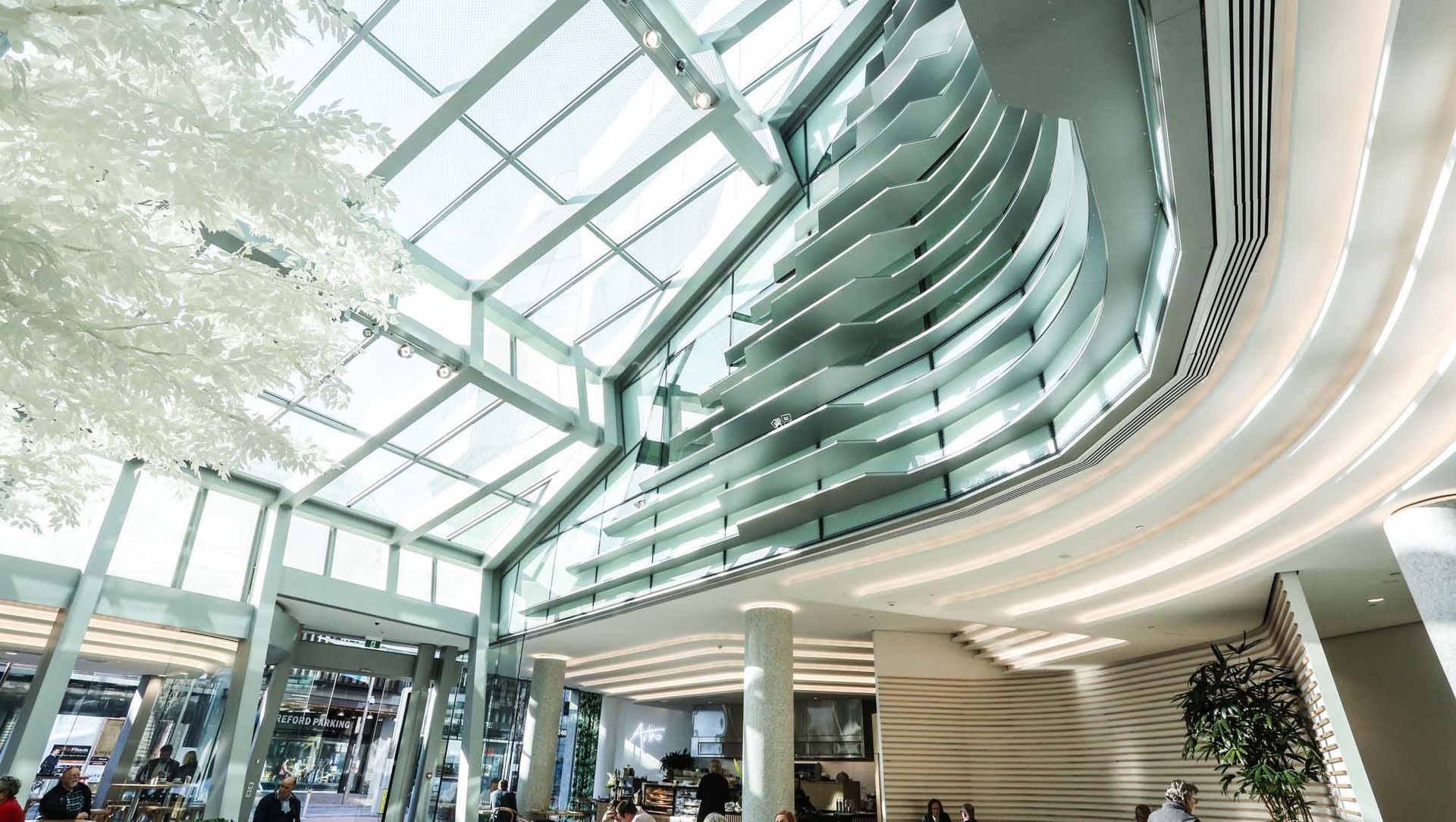 ANZ (Triangle Building) banner