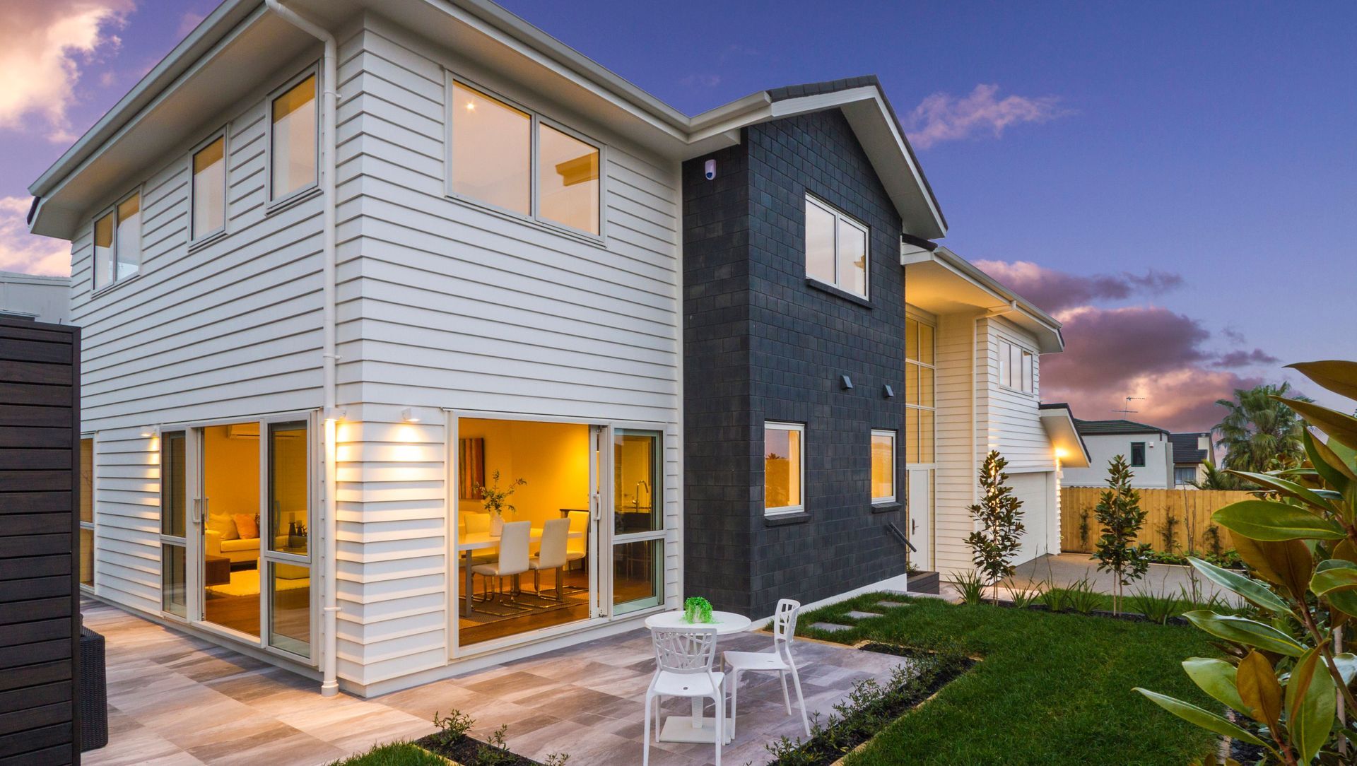 Belmont Terrace - This home was installed with Solid American White Oak flooring, finished with oil in 'Light Walnut' and Waterborne Polyurethane