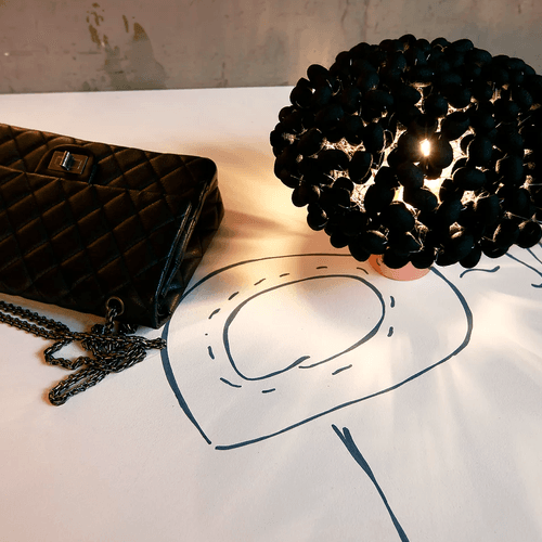 BLACK UNIT TABLE C Table Lamp by Ango