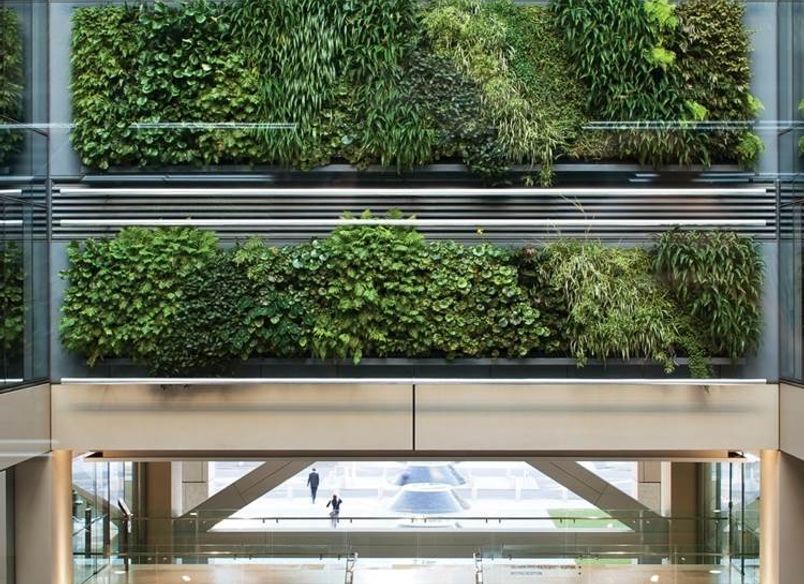 Britomart Green Wall