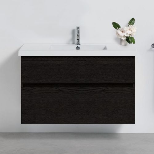 Cangas Wall-Hung Vanity, 2 Drawers
