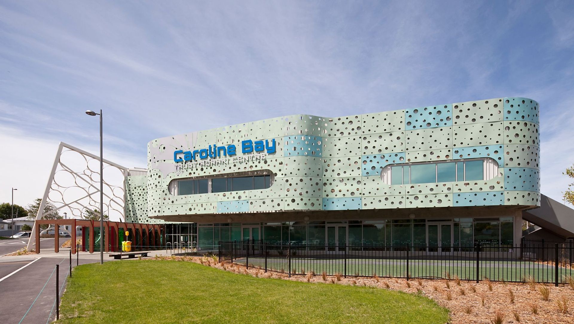 Caroline Bay Aquatic Centre banner