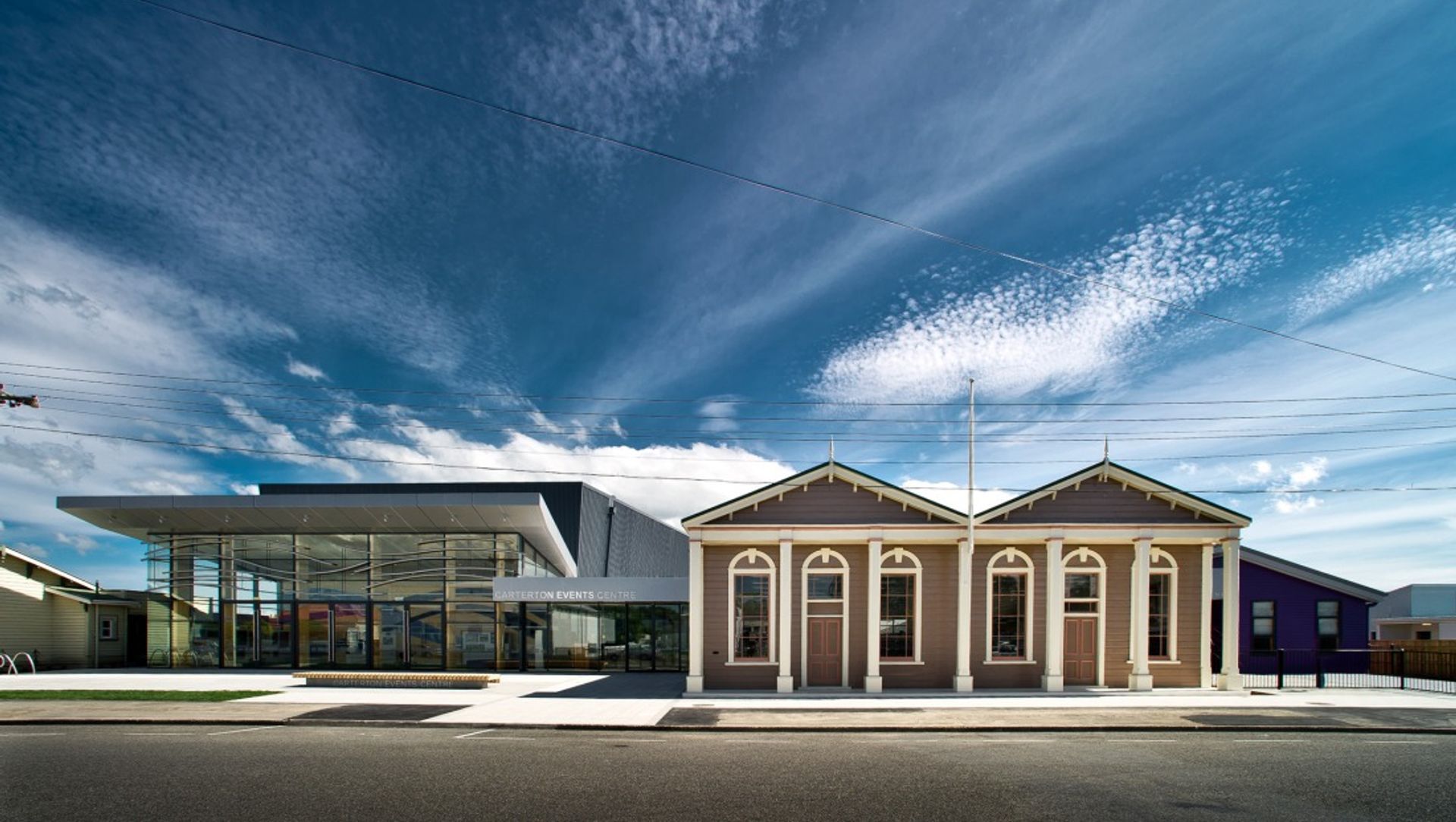 Carterton Events Centre banner