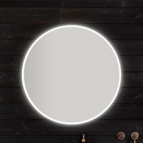 Purelite Mirror From Ebony and Ivory Collection
