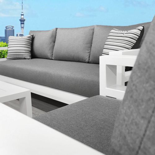 Coast Outdoor Lounge Set | White