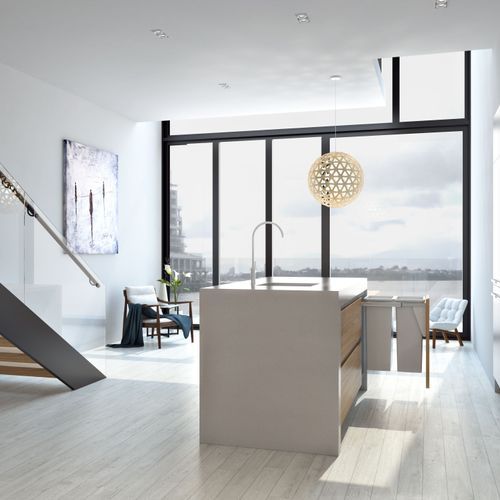 Compact Bin Storage - 2 x 40 Litre Bucket - Door Pull