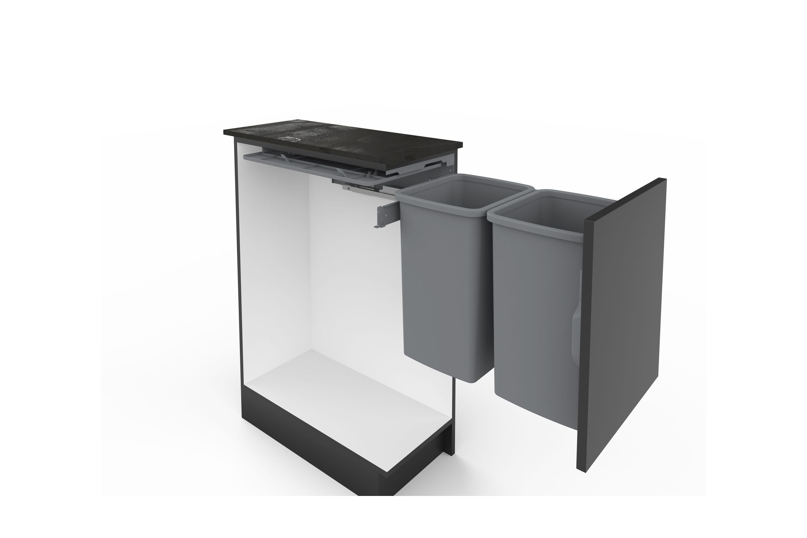 Concelo - 2 x 15L Buckets - Cinder