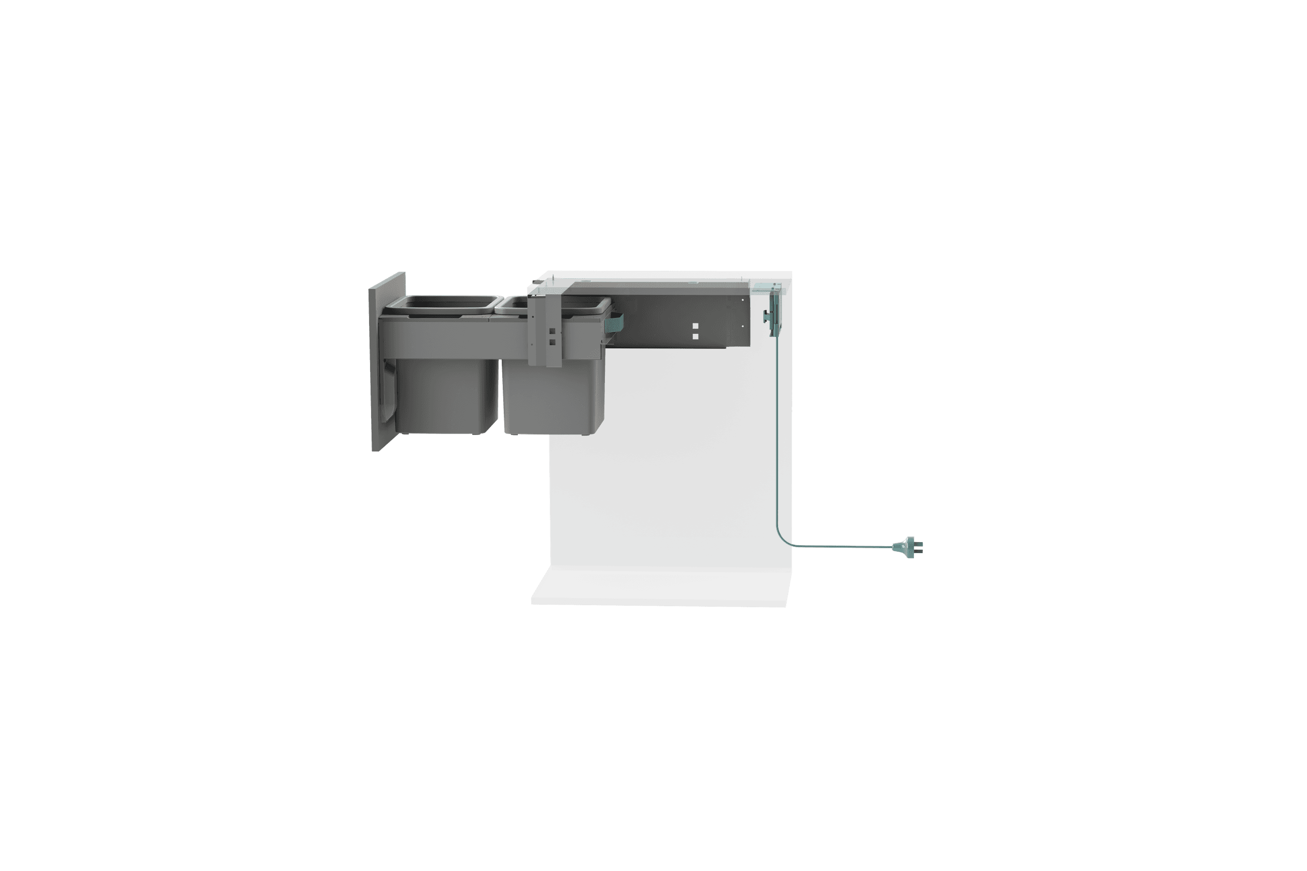 Concelo - 2 x 15L Buckets - Cinder