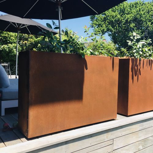 Corten Tall Trough 1200 Planter