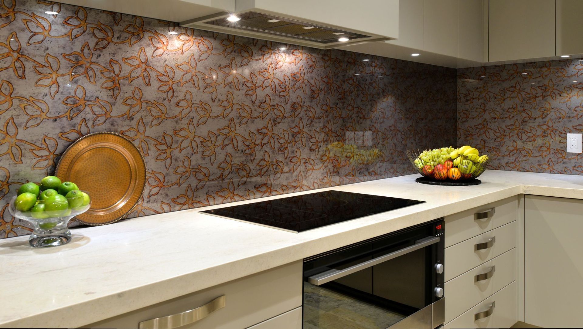 Printed Glass banner