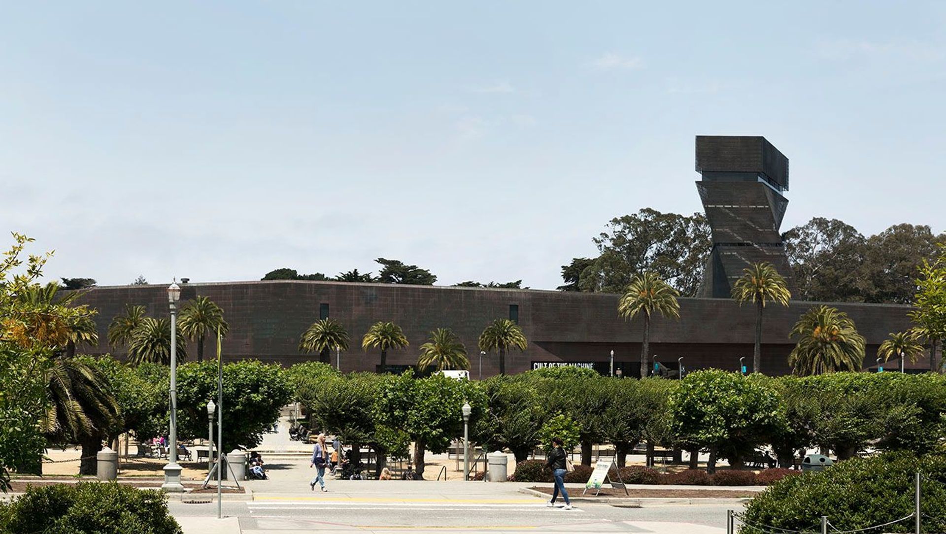 De Young Museum banner