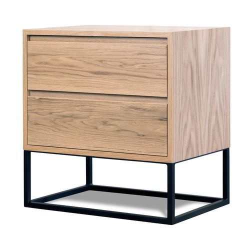 Dune Two-Drawer Bedside