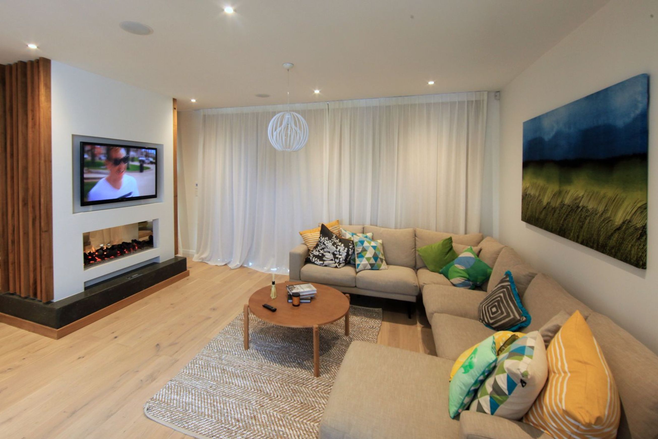 Eastside Nook Fireplace