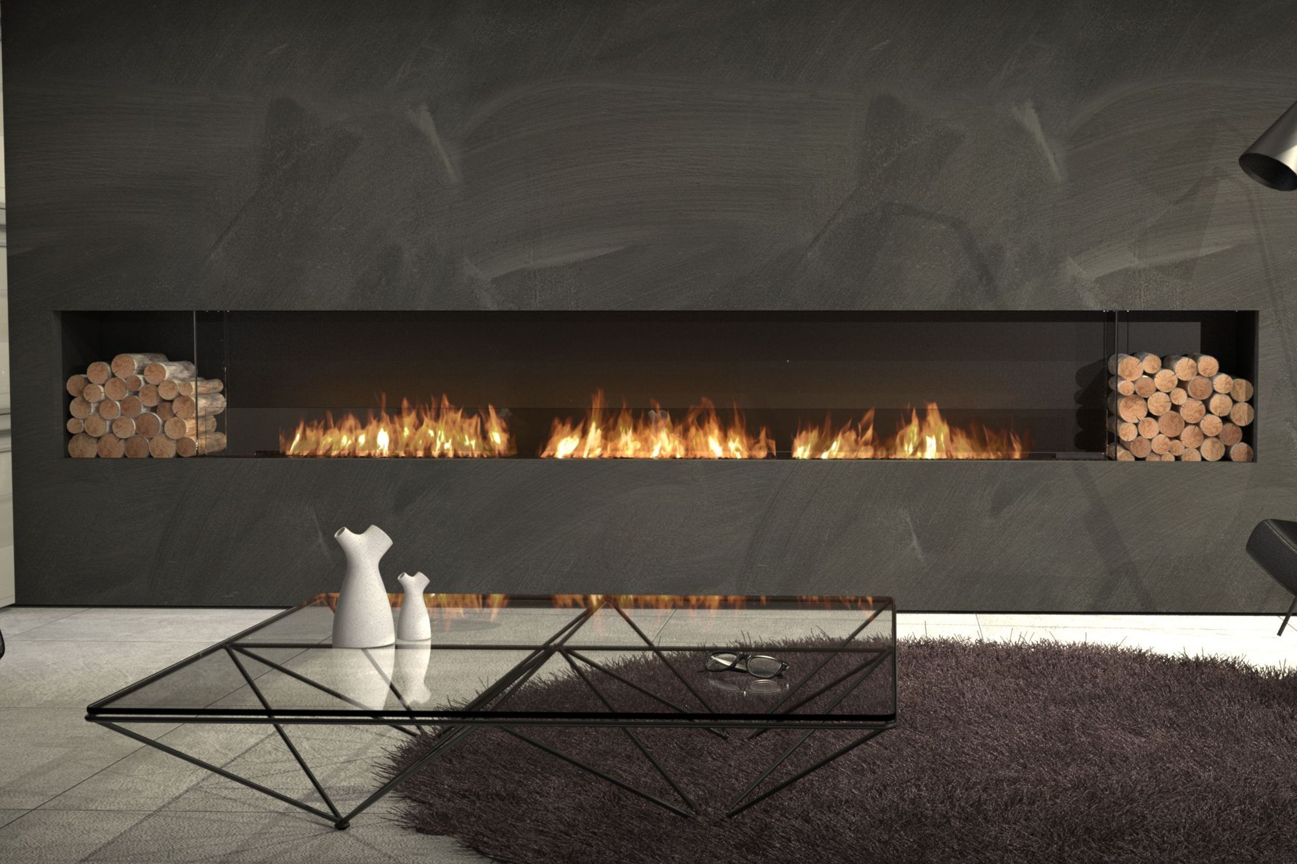 EcoSmart Flex Single Sided 158 Fireplace