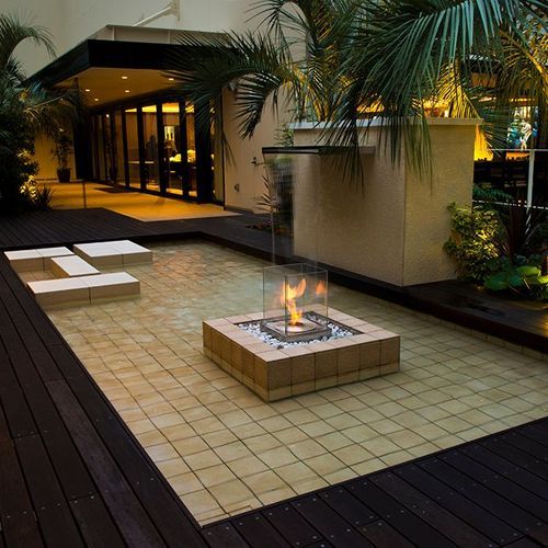 EcoSmart Mini T Biofuel Fireplace