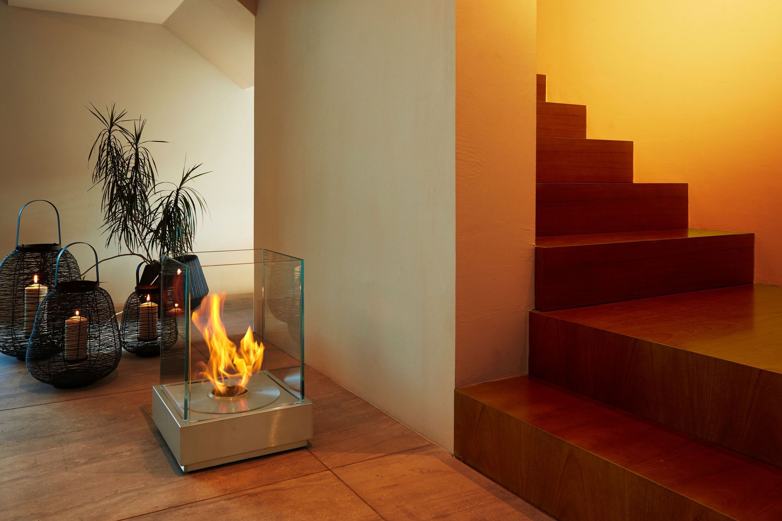 EcoSmart Mini T Biofuel Fireplace