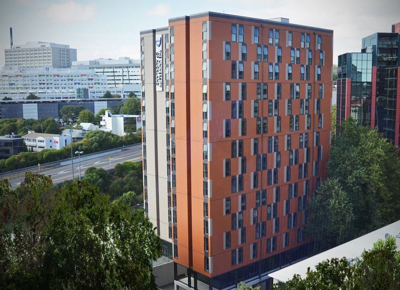 Elam University Hall - Fourteen-Storey Modular Building