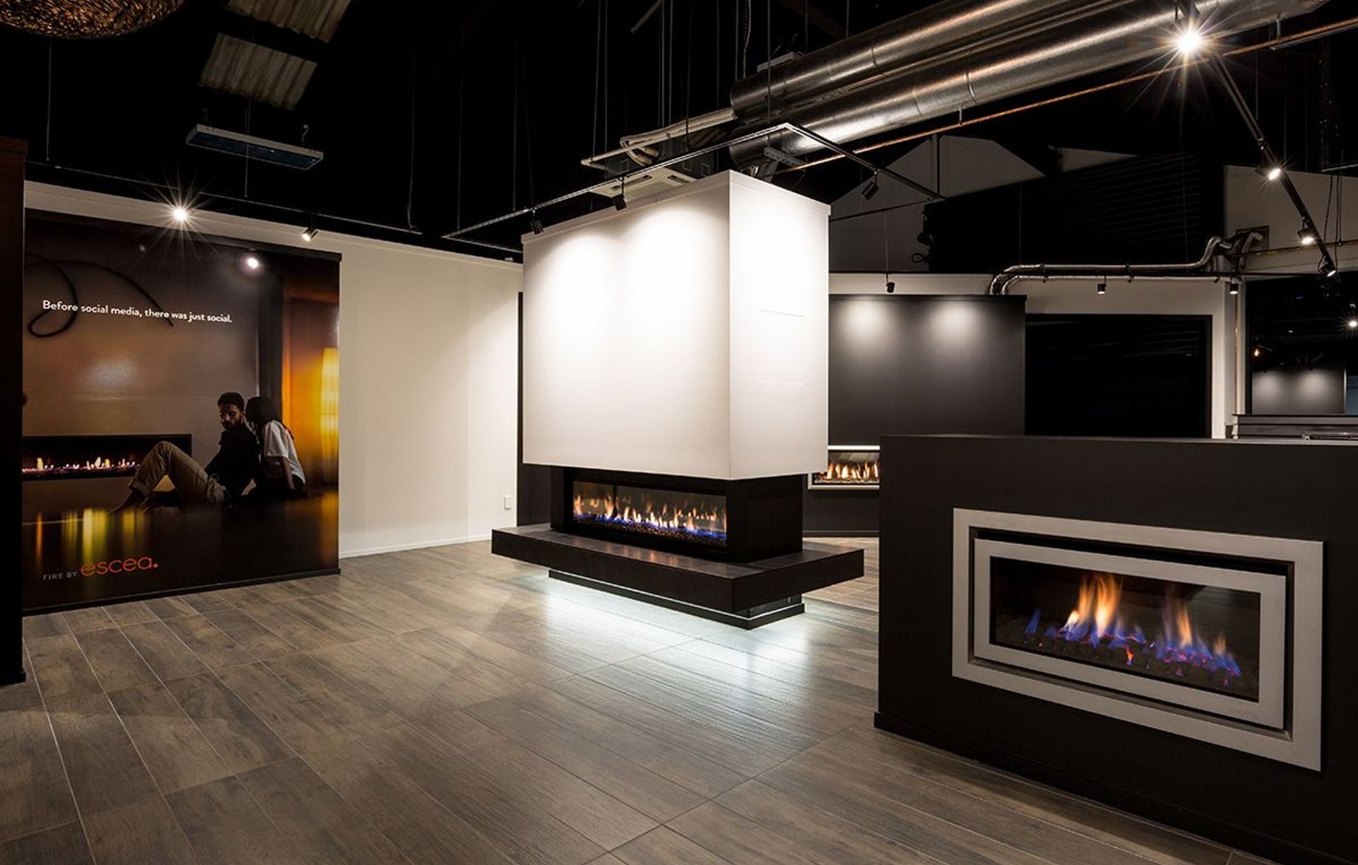 Escea Stoke Fire Show Room Auckland