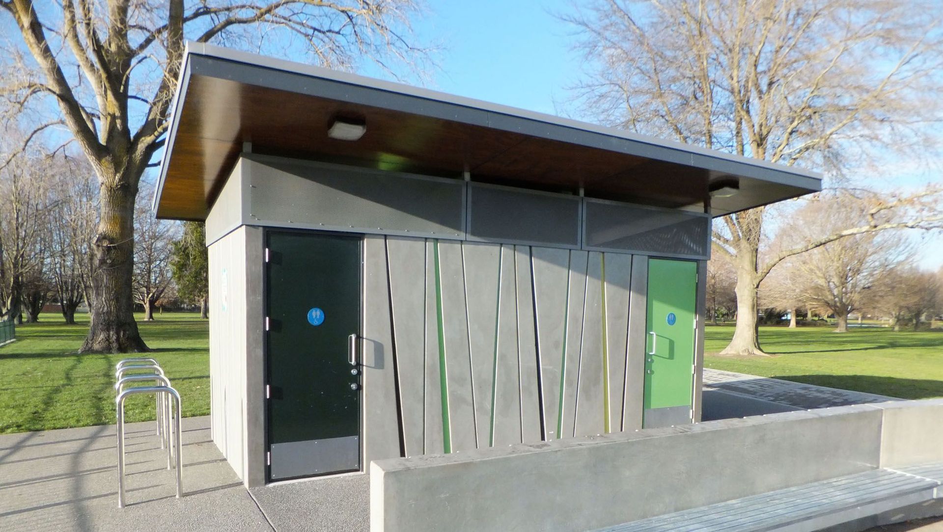 Flaxmere Park Toilets banner