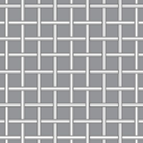 Oxford Hand Woven Square Reeded Grille