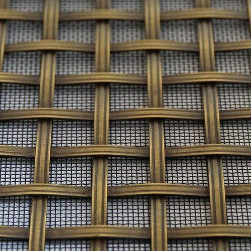 Oxford Hand Woven Square Reeded Grille