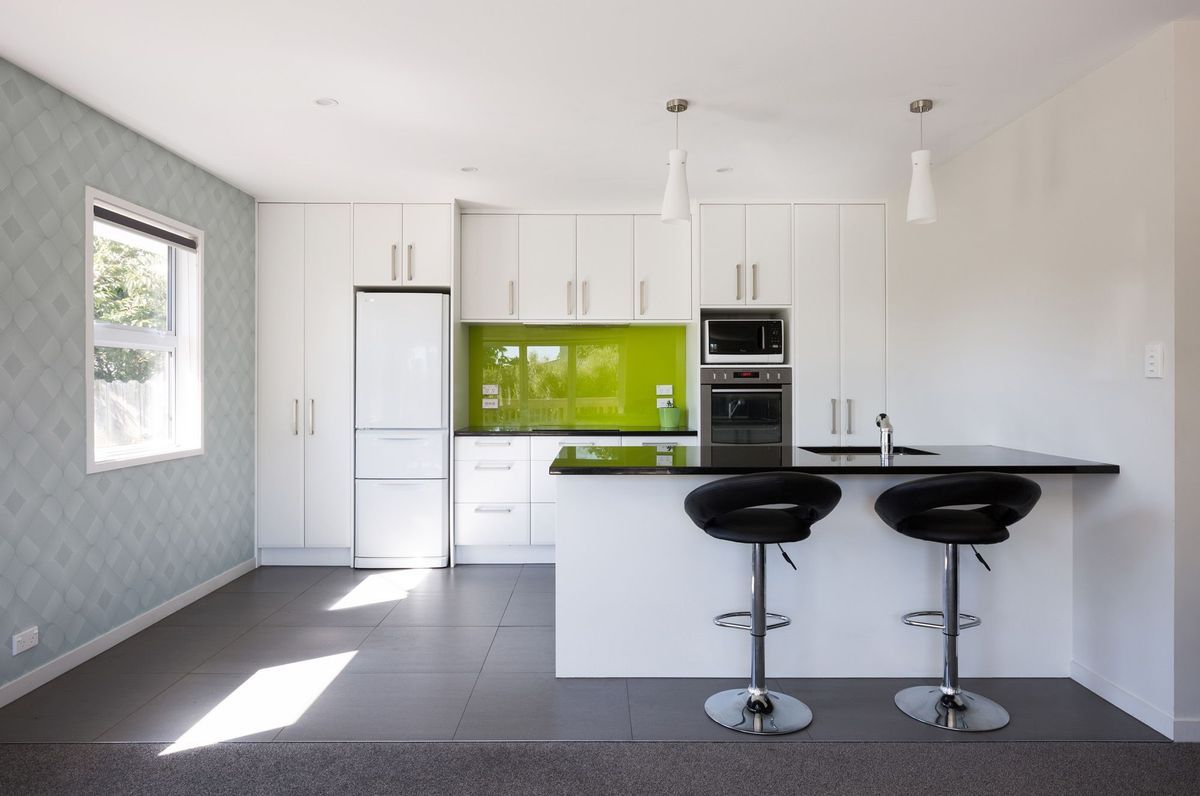 Green Splashback