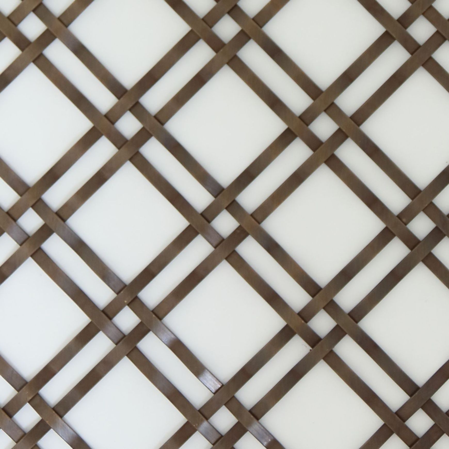 Oxford Hand Woven Double Diamond Plain Grille