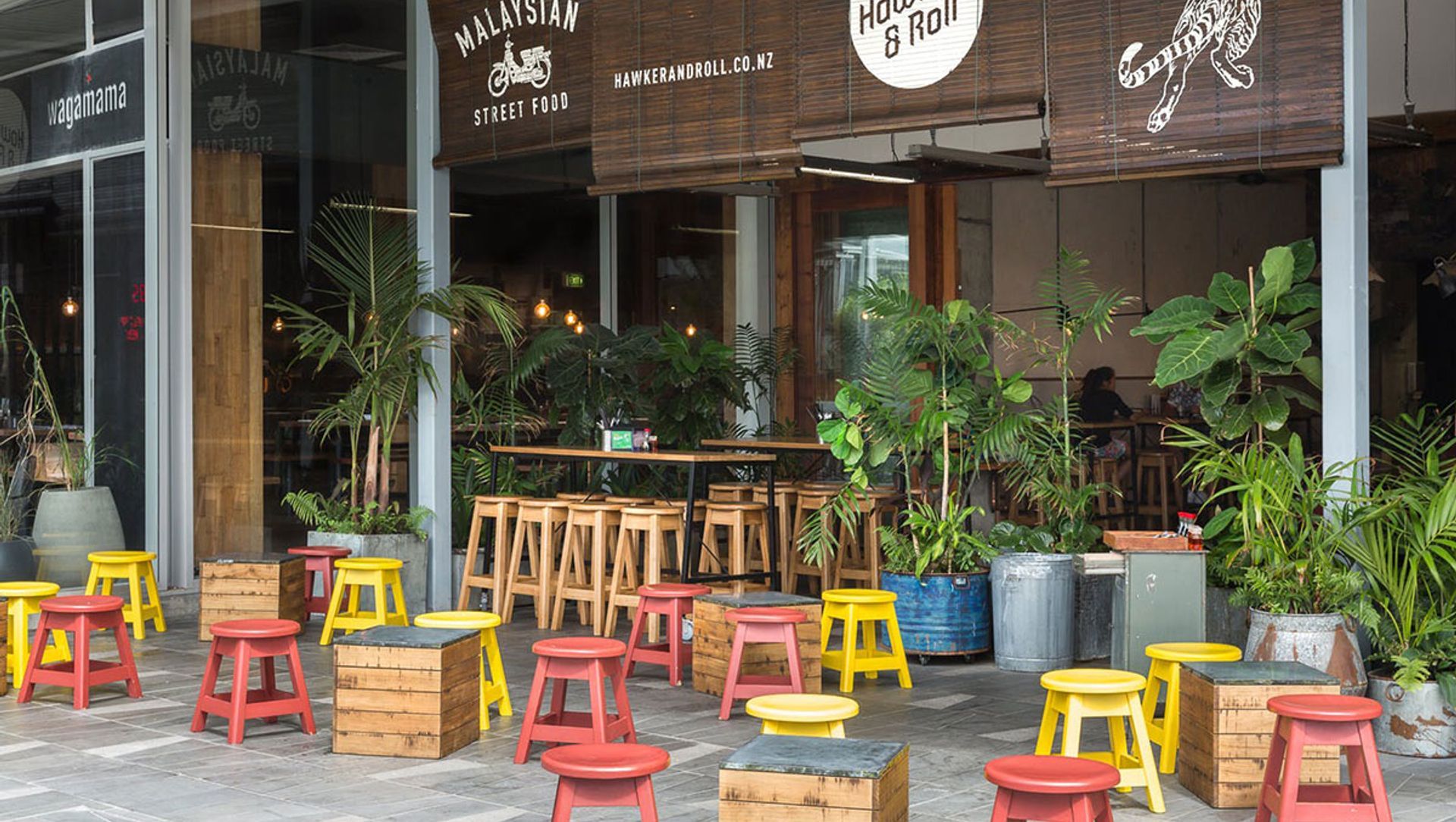 Hawker and Roll banner