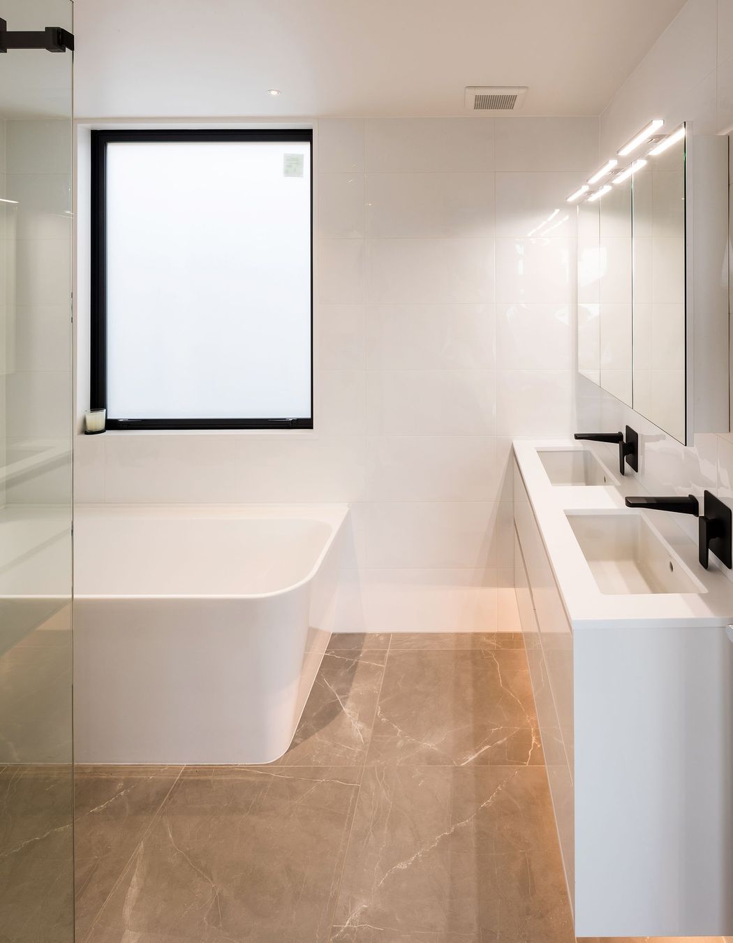 The ground-floor bathroom.