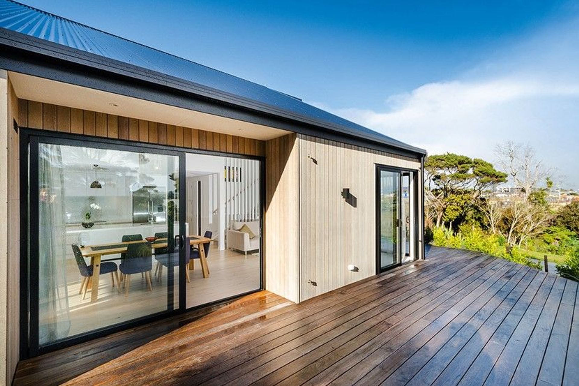 Hobsonville Pt Home - Solid American White Oak flooring finished w/ Bona Stain in 'White' + Waterborne Polyurethane