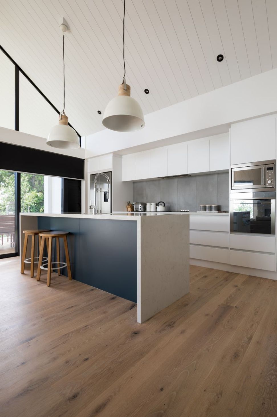 Solid American White Oak in Rustic Grade - Finished with RMC 'White' oil