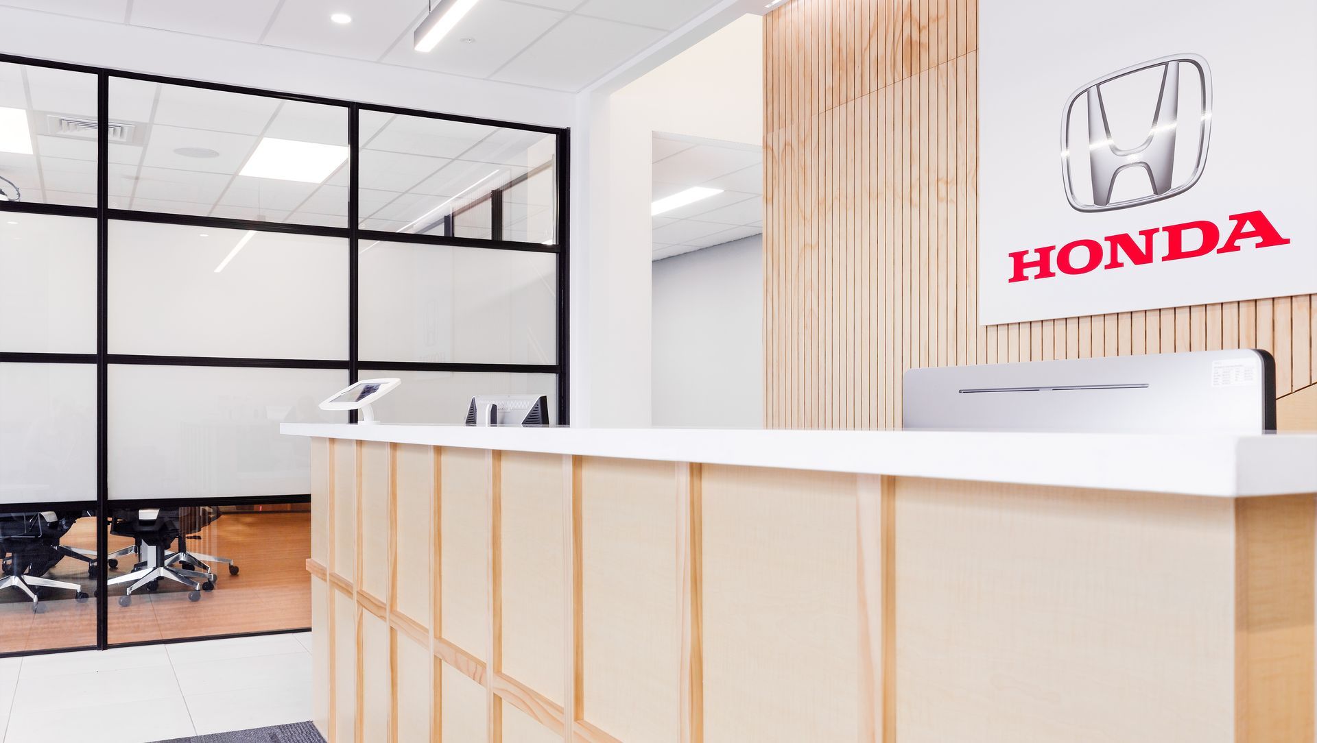 Honda Head Office Interiors banner
