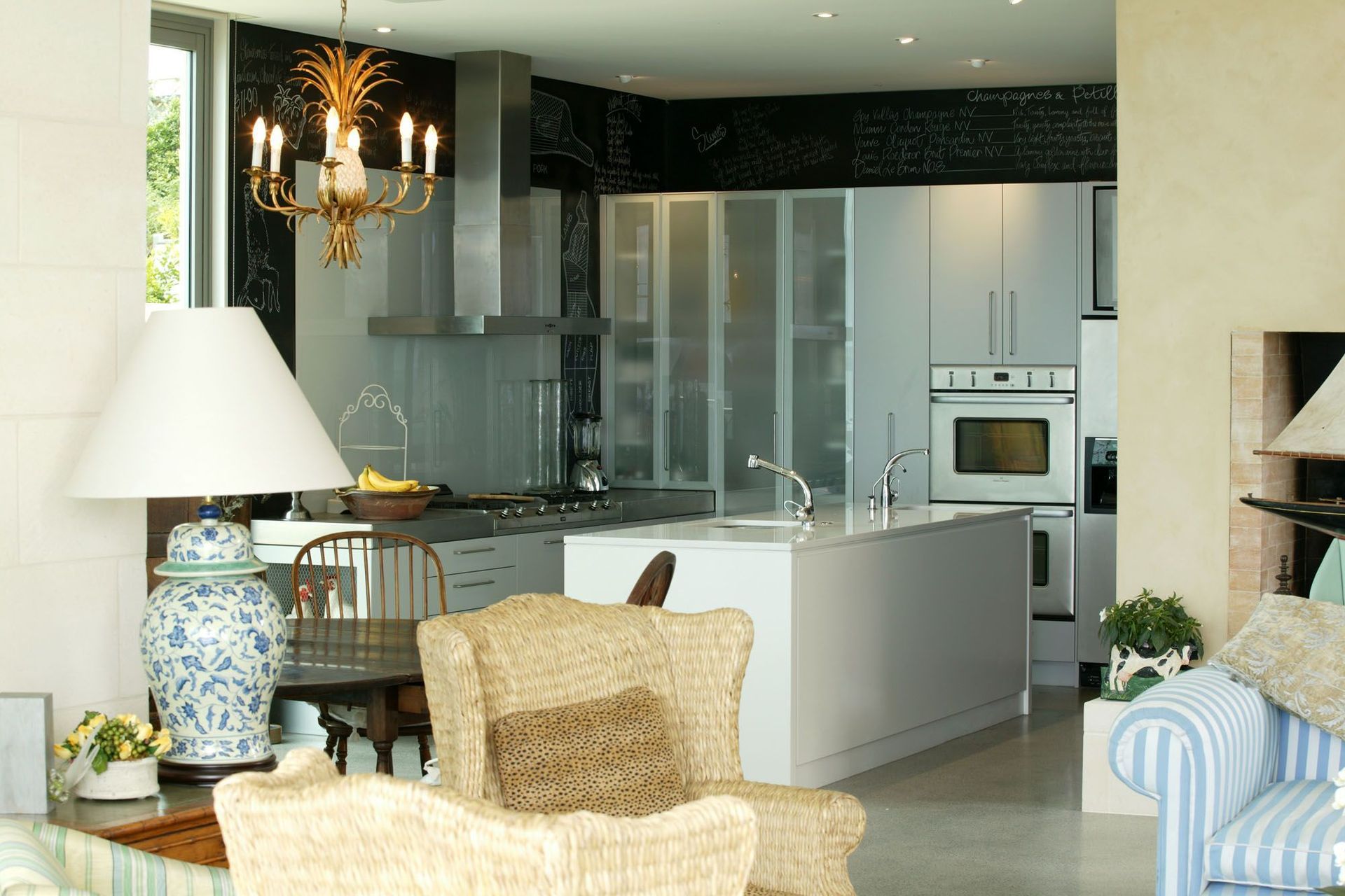 Kitchen viewed from the Living Room