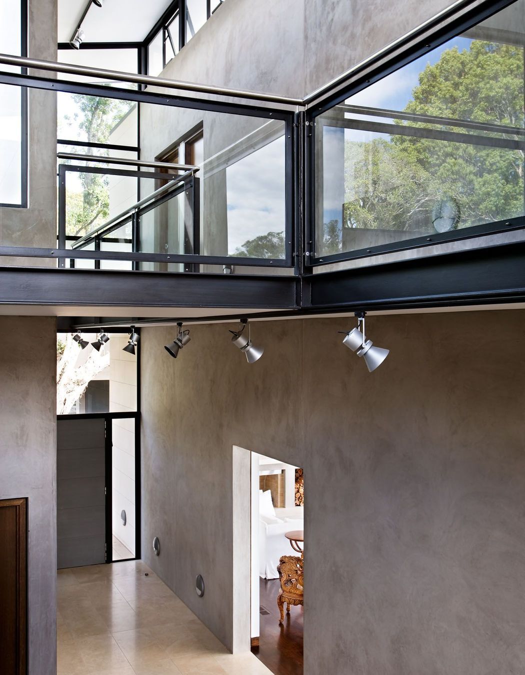 Interior Hall and Gallery