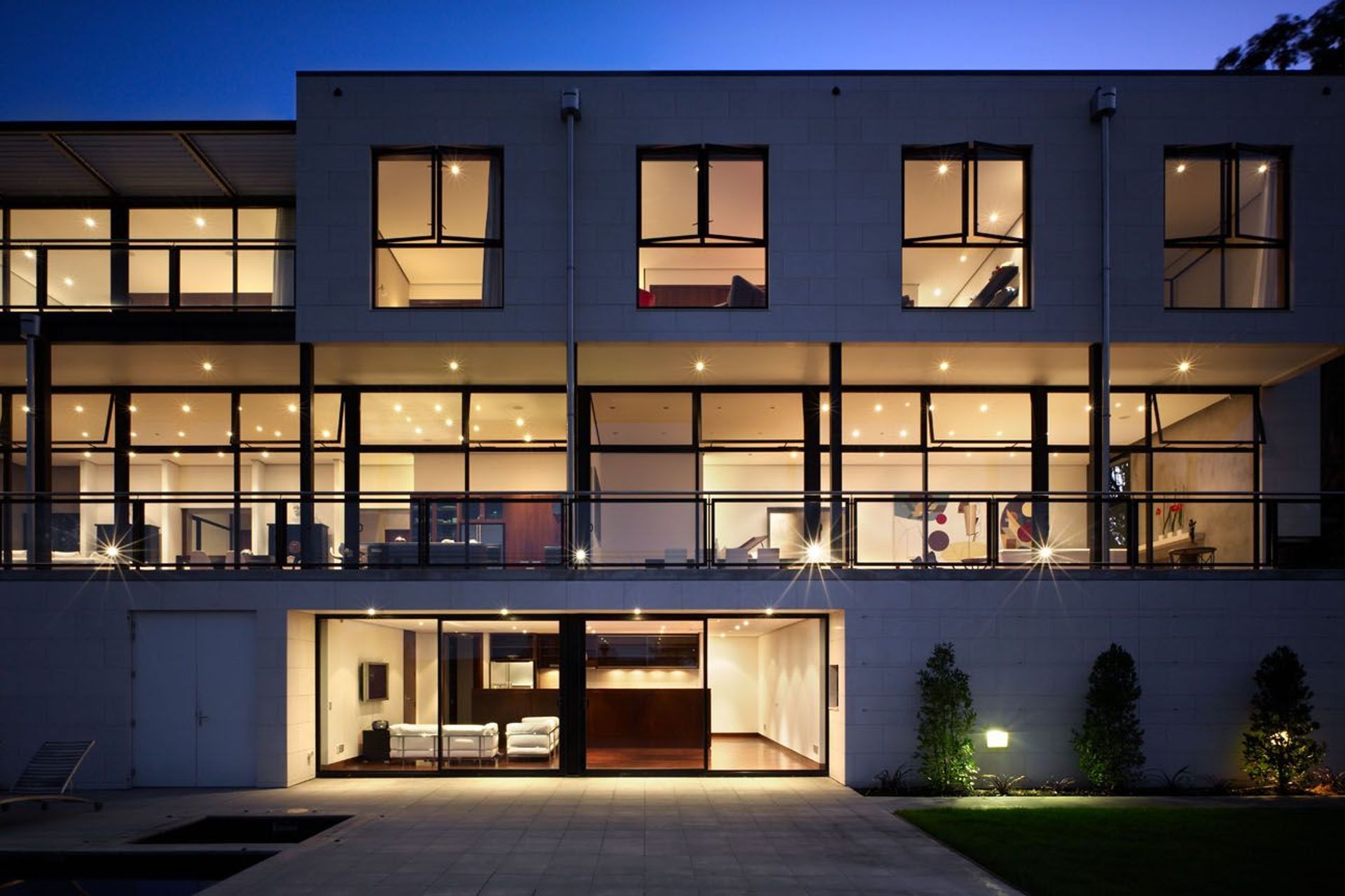 View from North of House over three levels