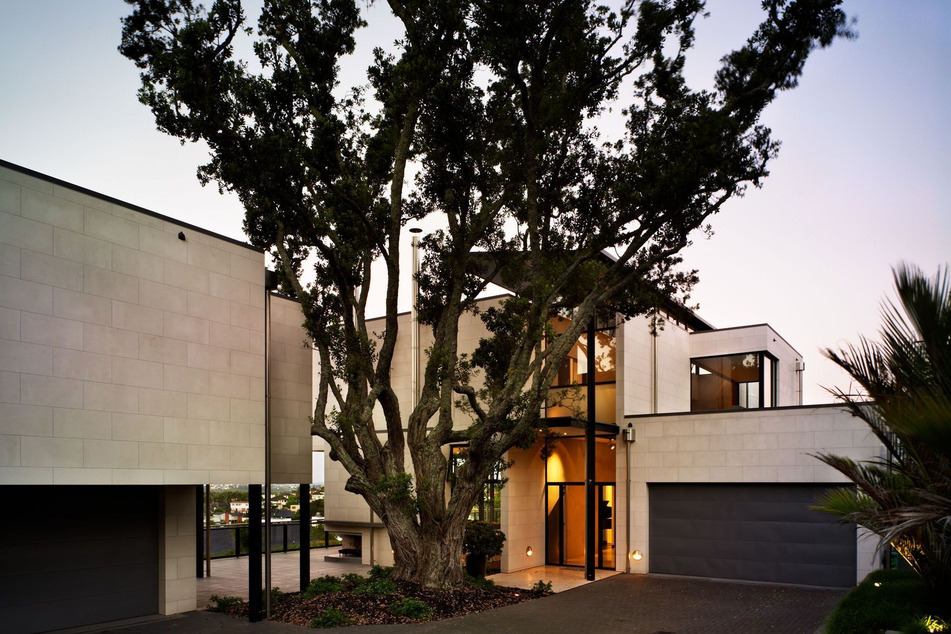 Arrival Court and Entry