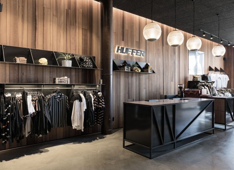 HUFFER - Cedar panels