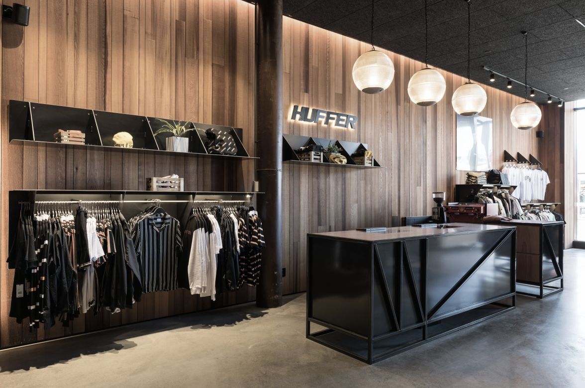 HUFFER - Cedar panels