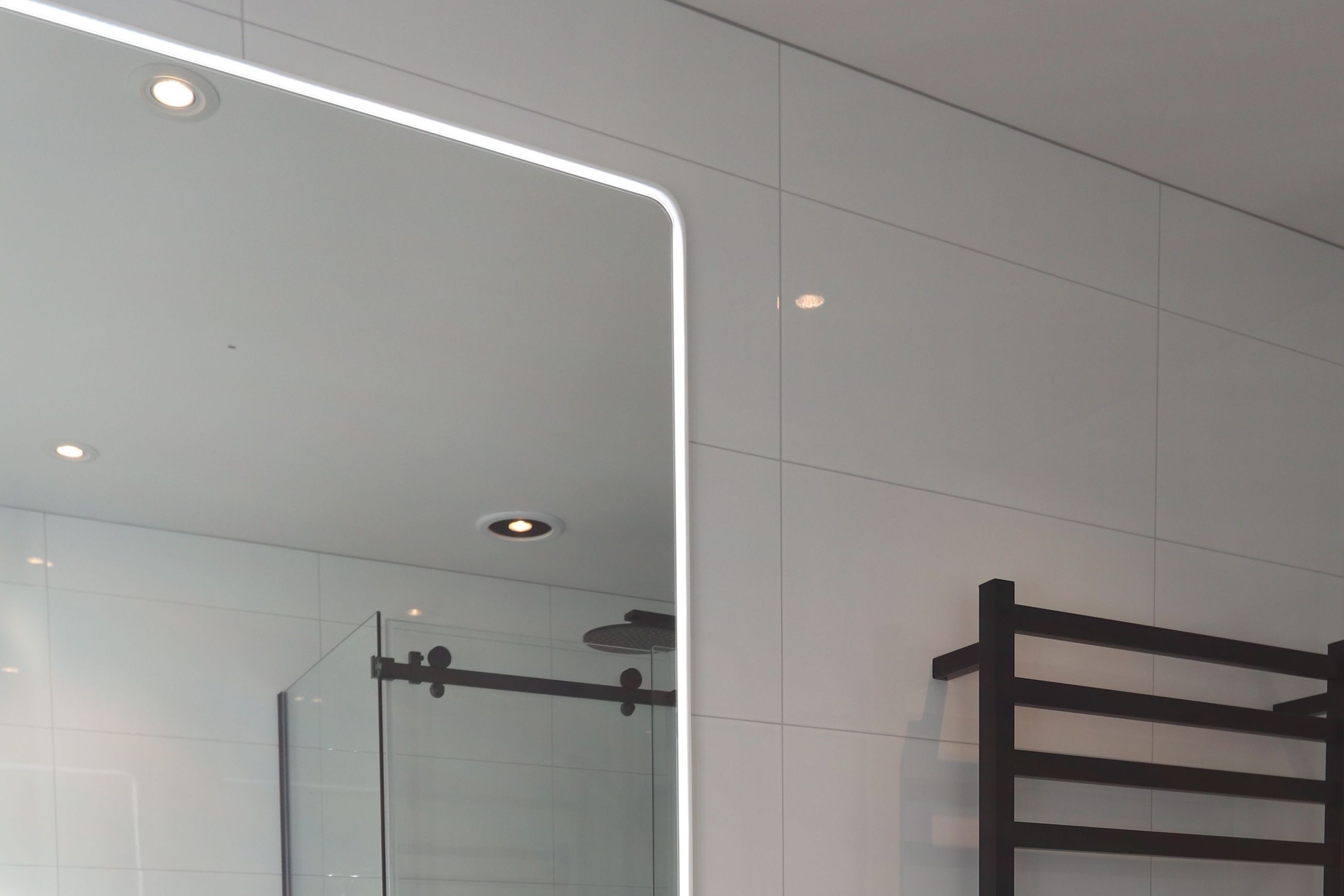 Code 12-Volt Square Heated Towel Ladder