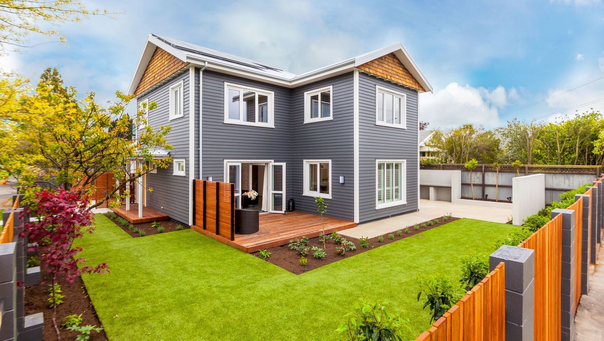 A very traditional home that is also a Certified Passive House.