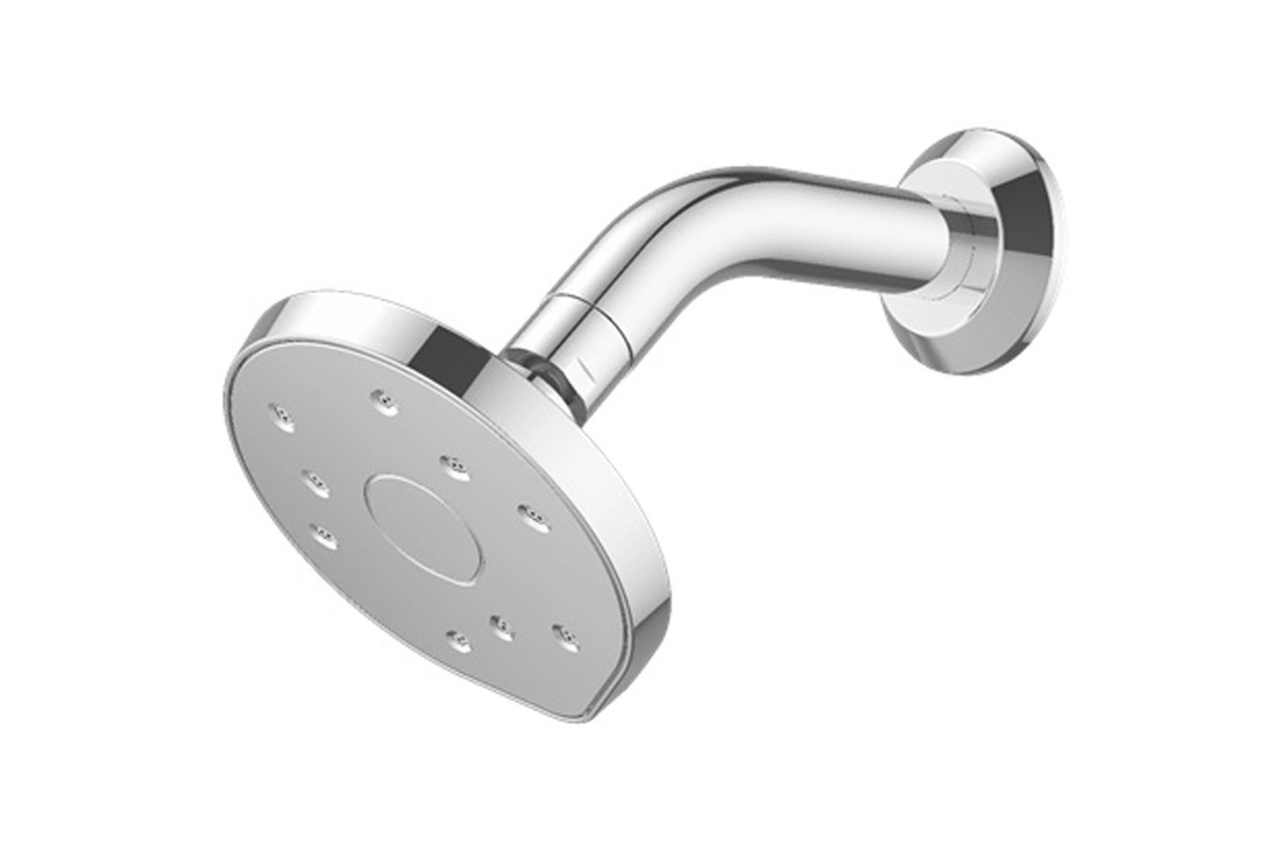 Kiri MKII Satinjet Low Flow Wall Shower Head