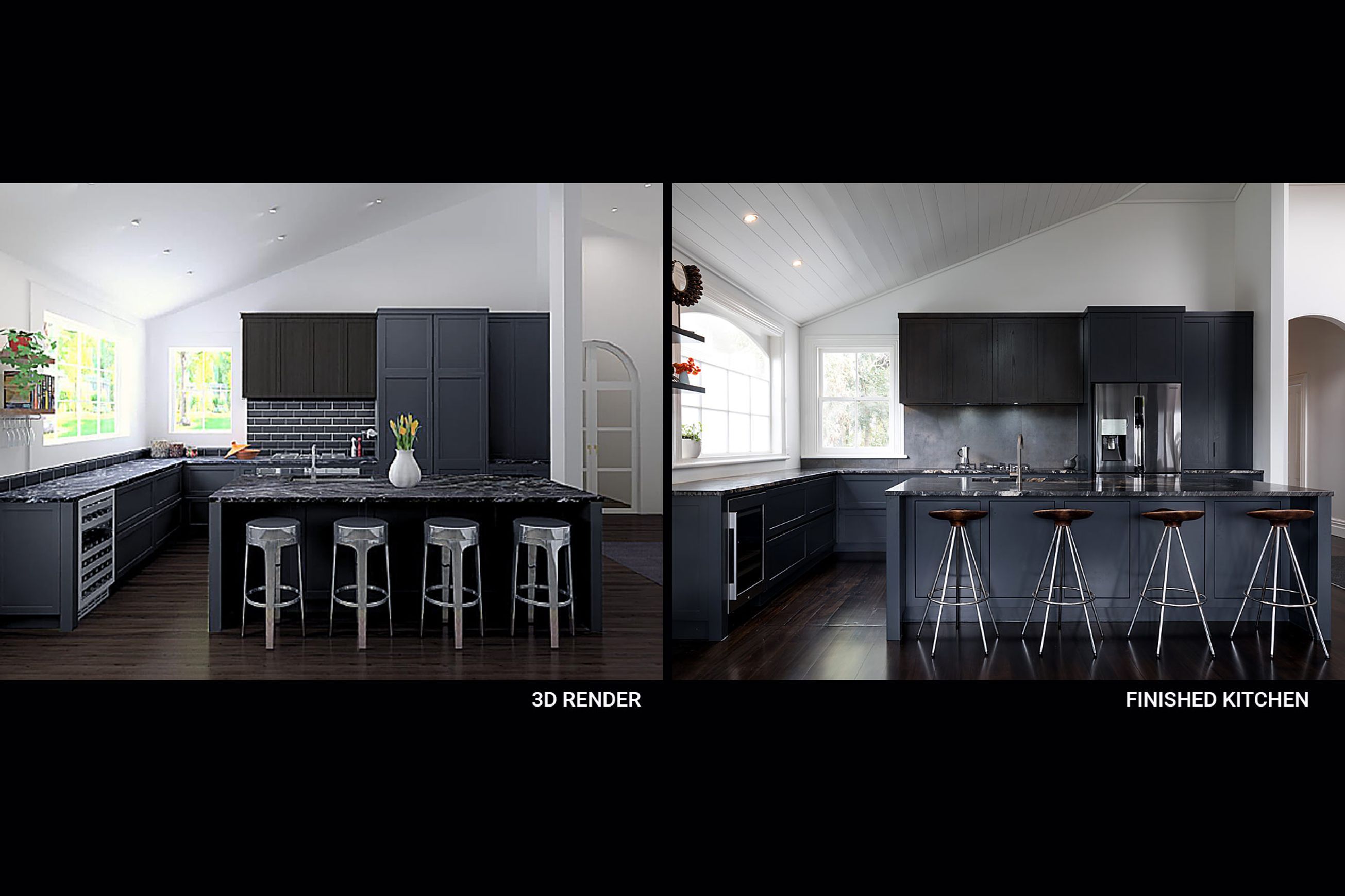Kitchen render design service