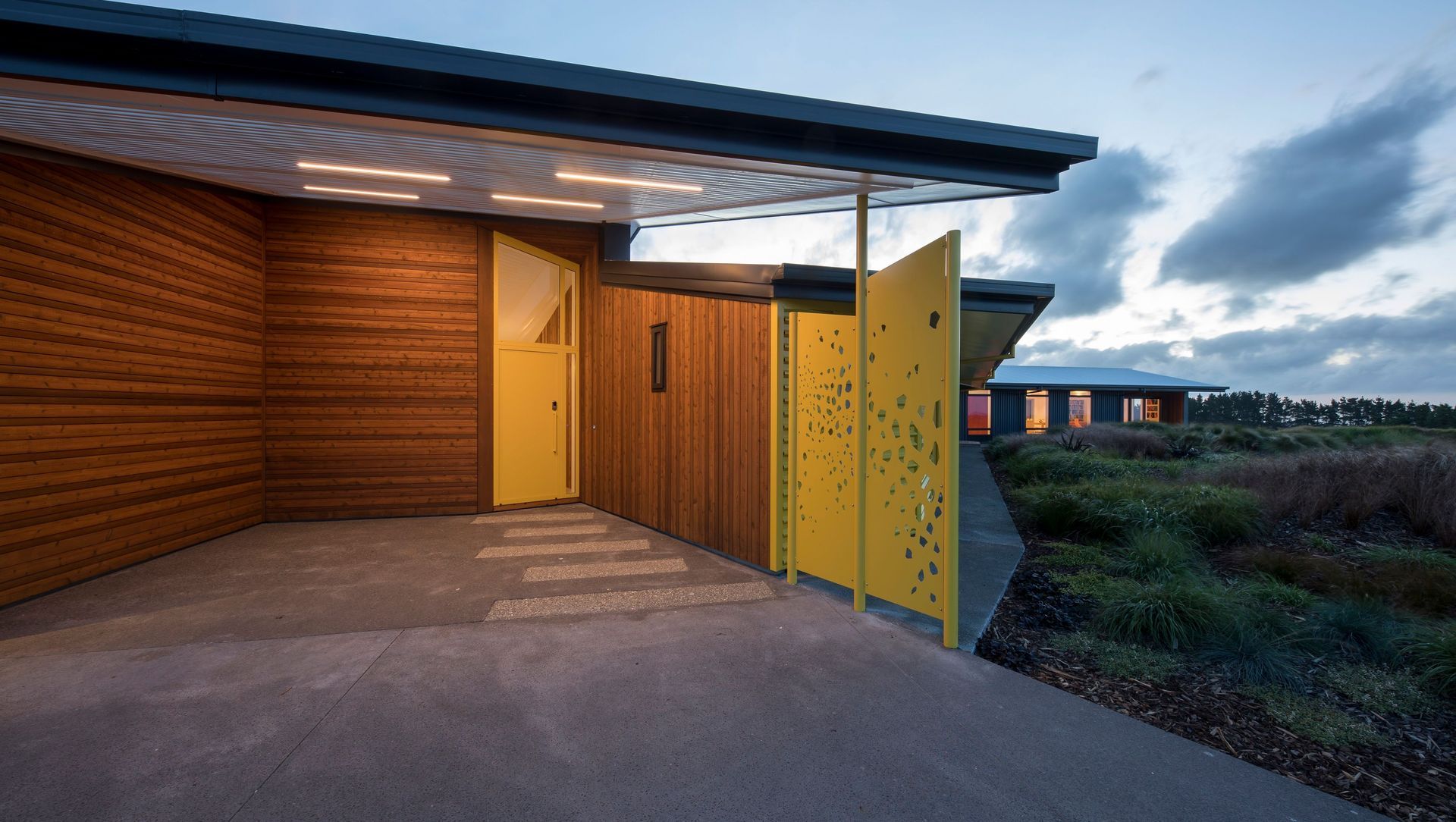Kowhai House banner