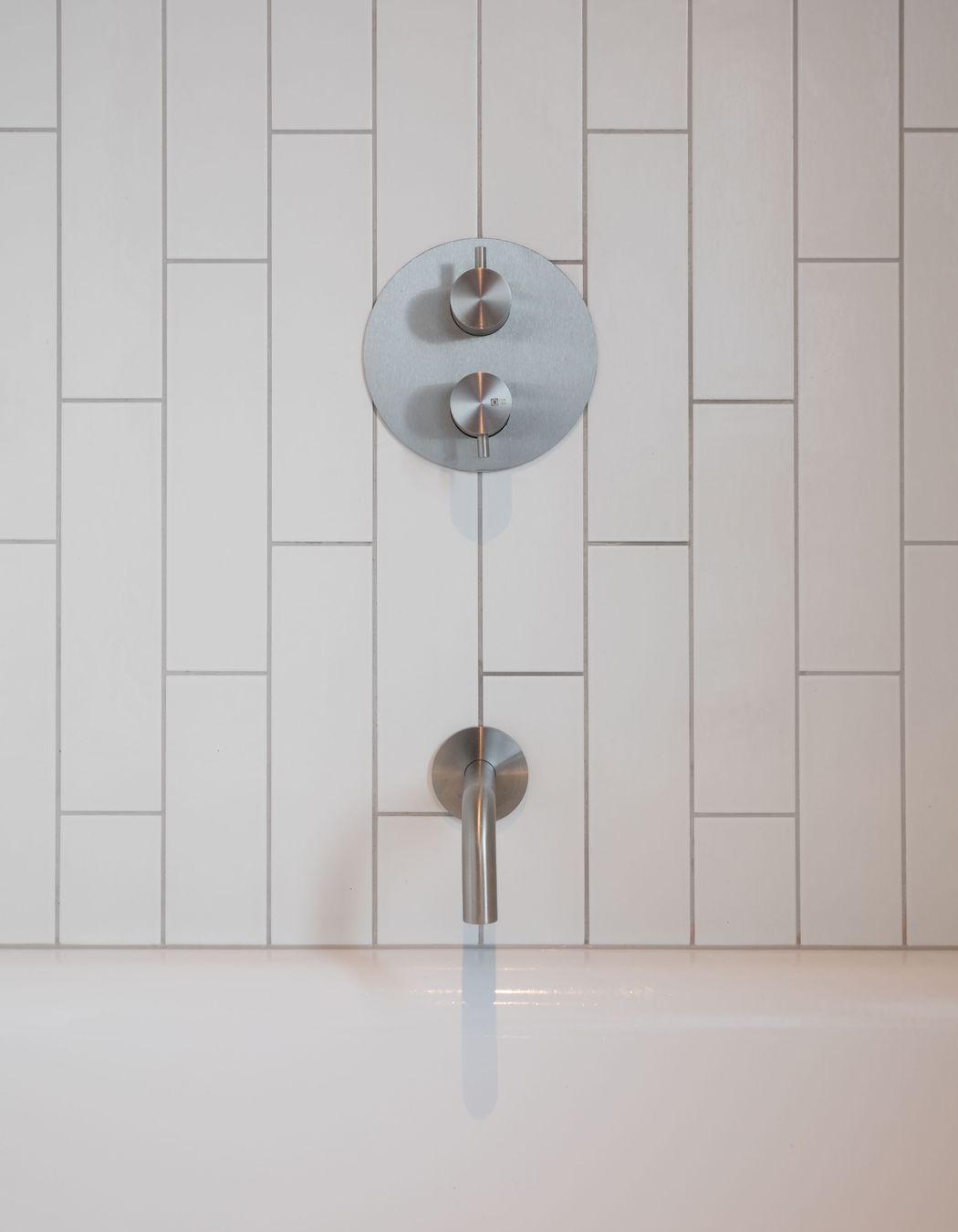 Main Bathroom - Source Series 1245 Mixer &amp; Diverter w/ Custom Spout 110mm