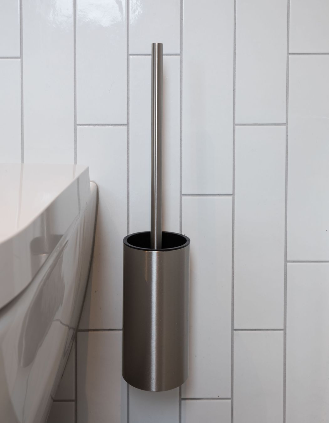 Hewi System 162 Toilet Roll Holder 162.21.10040XA &amp; Toilet Brush Unit 162.20.100XA