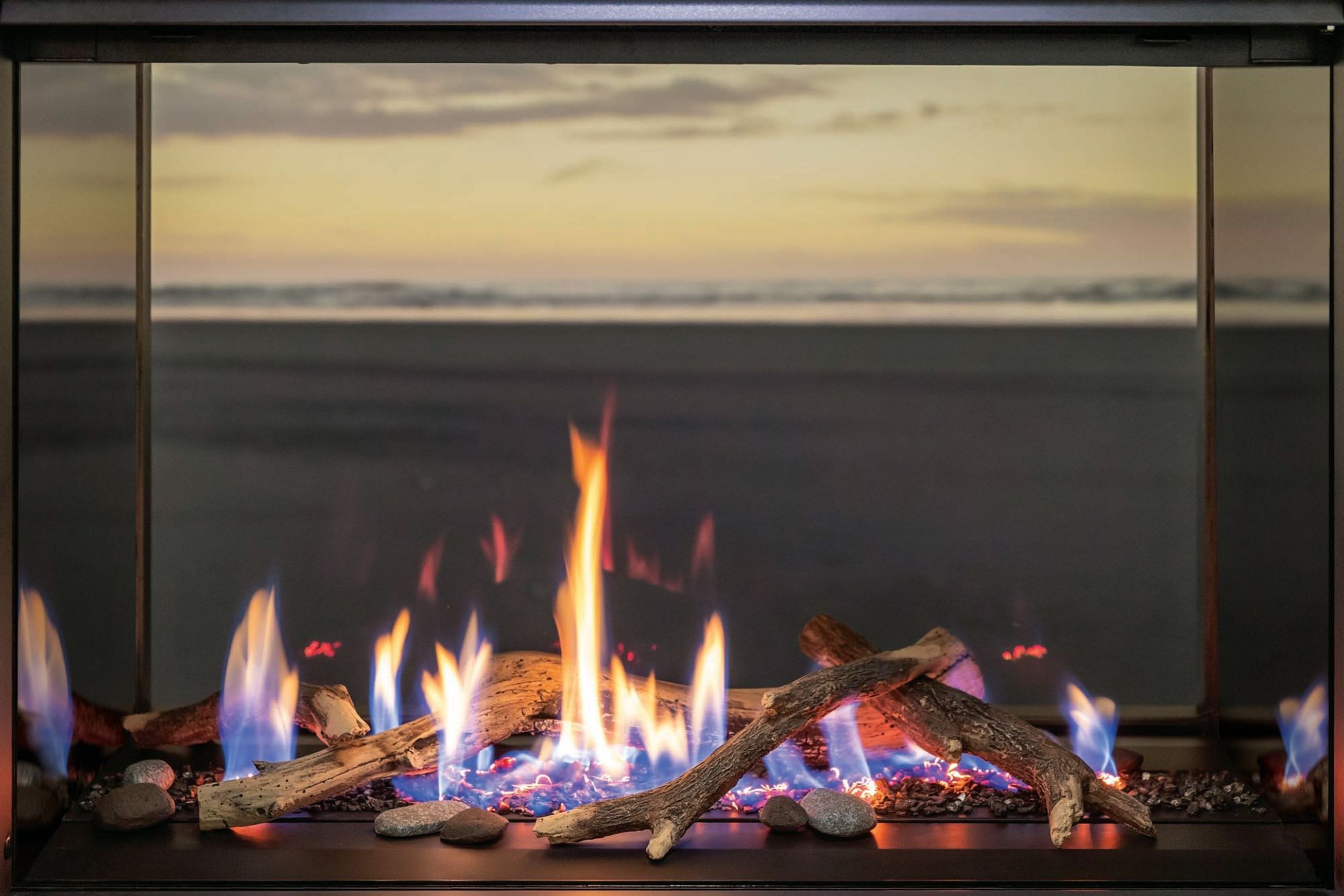 Rinnai Linear 800 Gas Fireplace